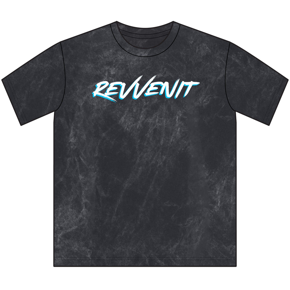 Revvenit Vintage Crewneck Tee — Retro Washed Graphic T-Shirt
