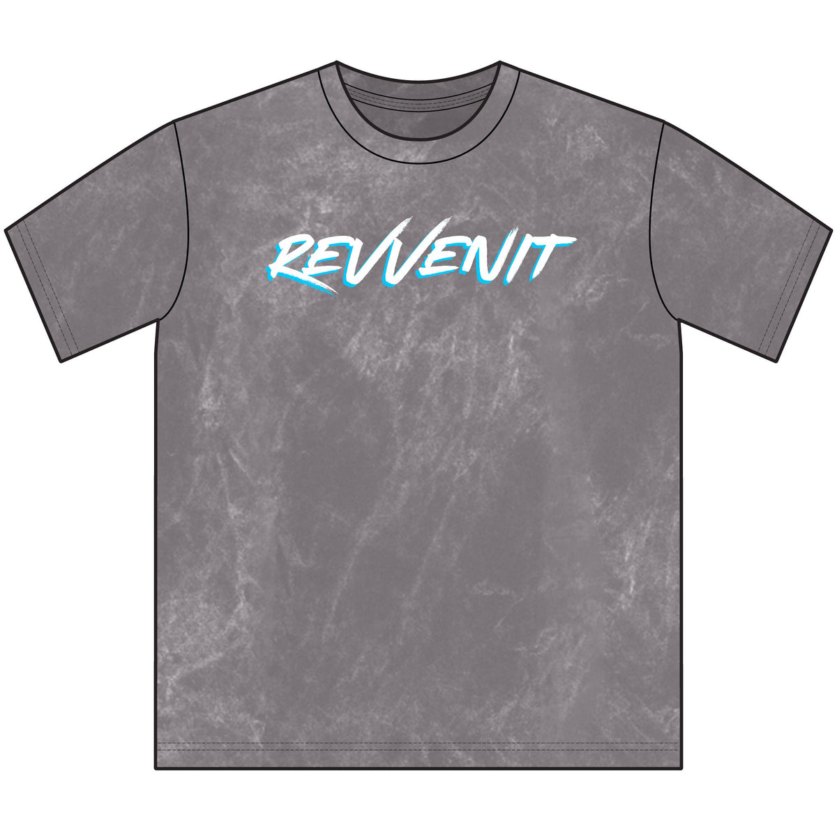 Revvenit Vintage Crewneck Tee — Retro Washed Graphic T-Shirt